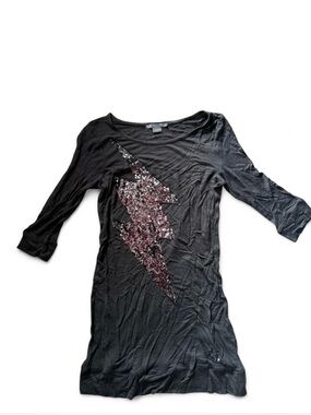 Y2K Vintage Armani Exchange Sequins Top